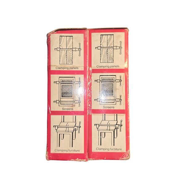 Lot of 2 Sears Gluing Clamp Sets for 1/2" Threaded Pipe - Picture 4 of 4